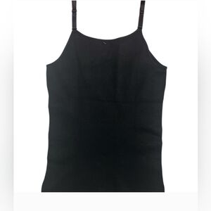 Shapermint Scoop Neck Camisole Shapewear Tank Bra Support Black Size XXL